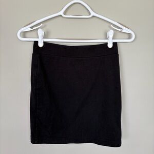 Classic Black Pencil Skirt